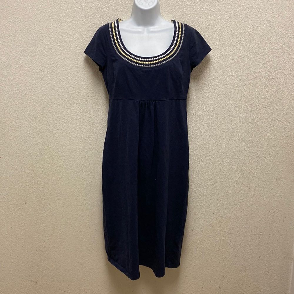 Boden Cap Sleeve Empire Waist Dress Size 8